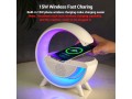 bluetooth-speaker-fm-radio-with-wireless-mobile-charger-led-table-lamp-color-changing-rechargeable-desk-lights-small-0