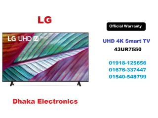 LG 43 inch 43UR7550 UHD 4K Smart TV Official