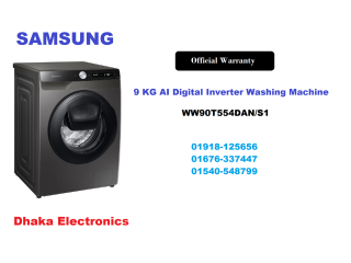 Samsung WW90T554D Front Load AI Washing Machine 9 KG