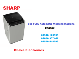 Sharp ES818X Top Load Washing Machine 8 KG