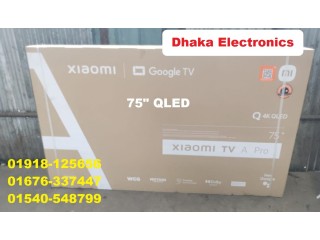 Xiaomi Mi 75 inch A Pro 2025 QLED 4K Google TV Price BD Official