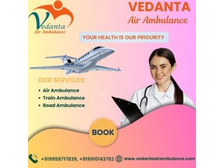 Choose Vedanta Air Ambulance Service in Jabalpur with Superb Medical Equipment