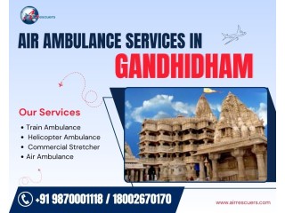 Air ambulance Service in gandhidham