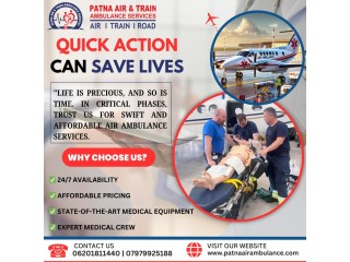 Get The Features on The High Range in Patna Air Ambulance Services