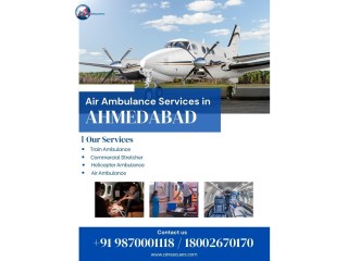 Air Ambulance Services in Ahmedabad | Air Rescuers