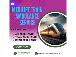 Choose Medilift Train Ambulance for safe and quick patient transfer in Jabalpur