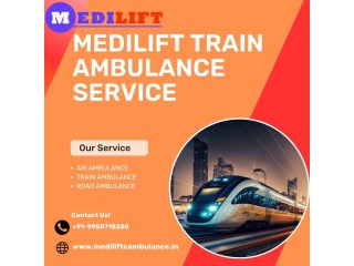 Get Medilift Train Ambulance Services in Raipur for Emergency Medical Care