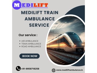 Use Medilift Train Ambulance for the best transfer of patients in Patna