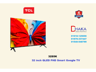 TCL 32 inch 32S5K QLED FHD Smart Google TV Official
