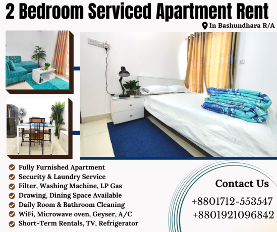 fully-furnished-two-bedroom-serviced-apartment-rent-in-bashundhara-ra-big-0