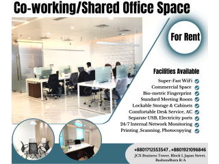 Co-working Fully Furnished Office Space Rent In Bashundhara R/A