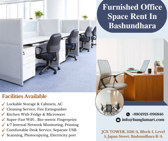 office-space-furnished-serviced-rent-in-bashundhara-ra-big-0