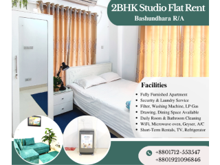 Serviced Apartment Fully Furnished Two Bedroom RENT in Bashundhara R/A