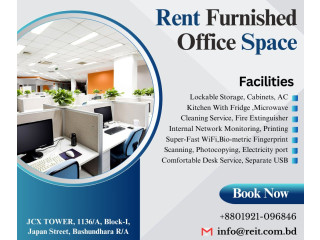 In Bashundhara Serviced Office Space Rent